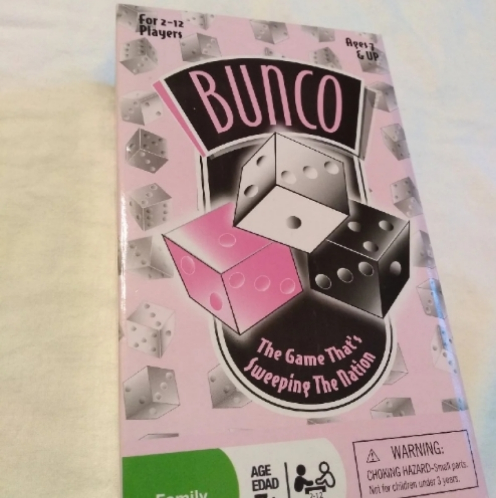 Vintage Bunco Card Game